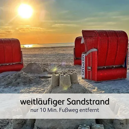 Appartement Strandnah & Ruhig Fuer 4 Pers