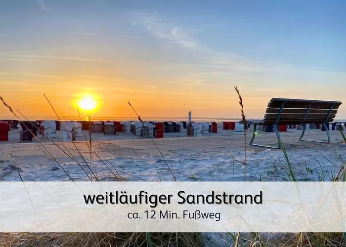 Appartement Strandnah & Ruhig Fuer 4 Pers *