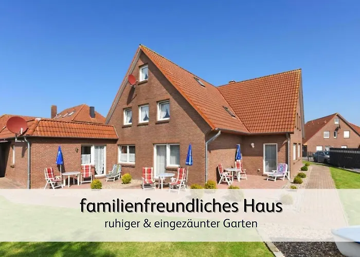 Appartement Strandnah & Ruhig Fuer 4 Pers Bensersiel