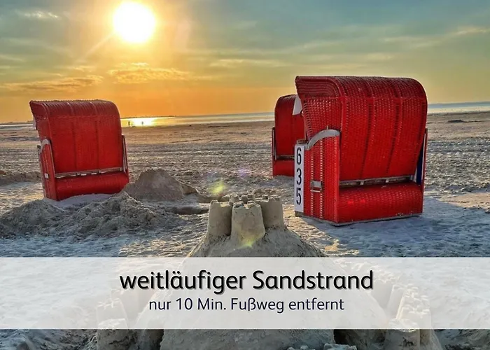 Appartement Strandnah & Ruhig Fuer 4 Pers